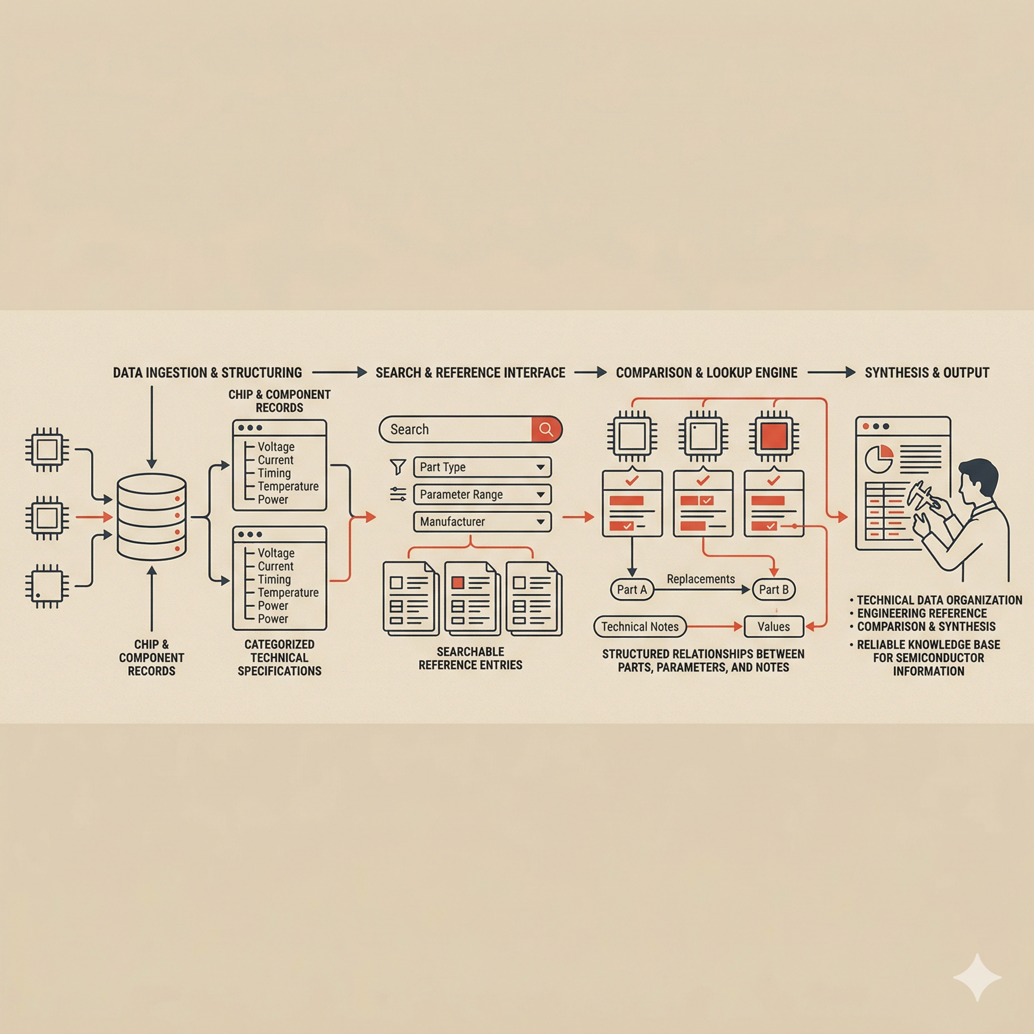 IC Database reference system illustration